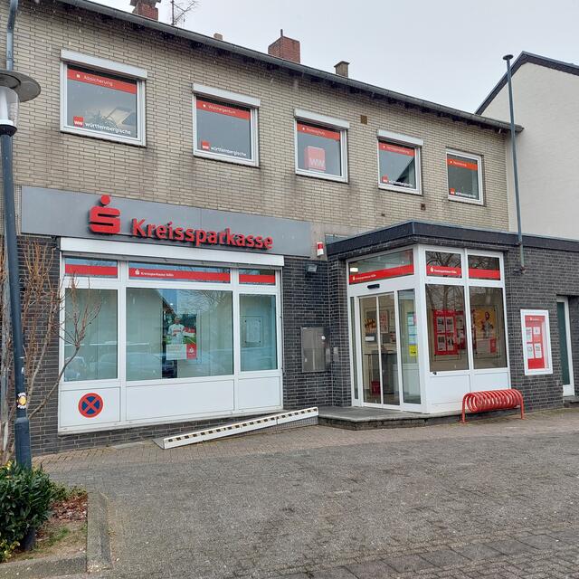 Die Filiale der Kreissparkasse in Berrendorf schließt und wird mit Elsdorf zusammengelegt. | Foto: Thiele-Effertz