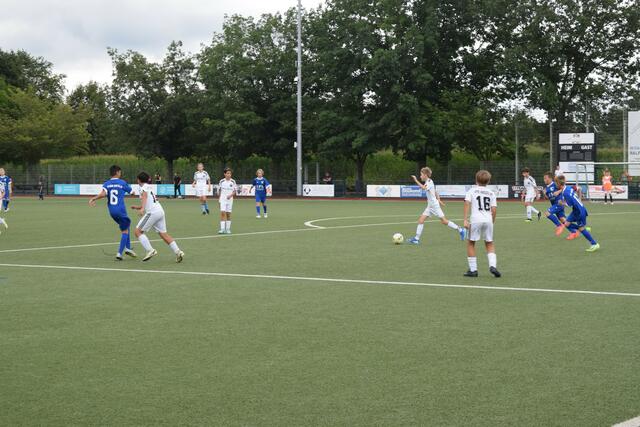 Die U12/1 des VfR Hangelar gewann 1:0 gegen die Mannschaft der SG Urfeld/Wesseling. | Foto: Gaebel