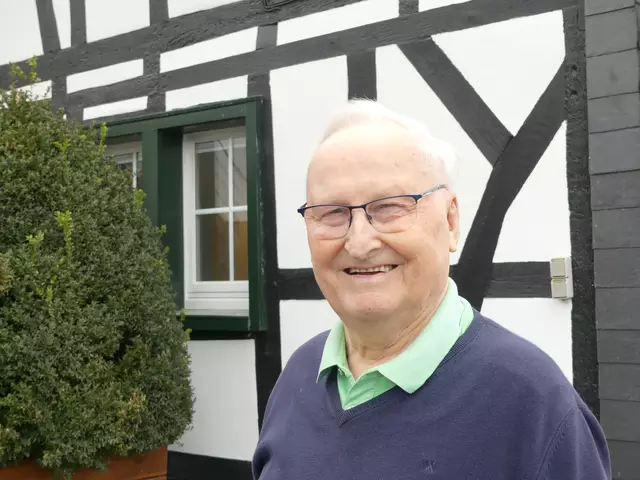 Jubilar Franz Bellinghausen. | Foto: Gast