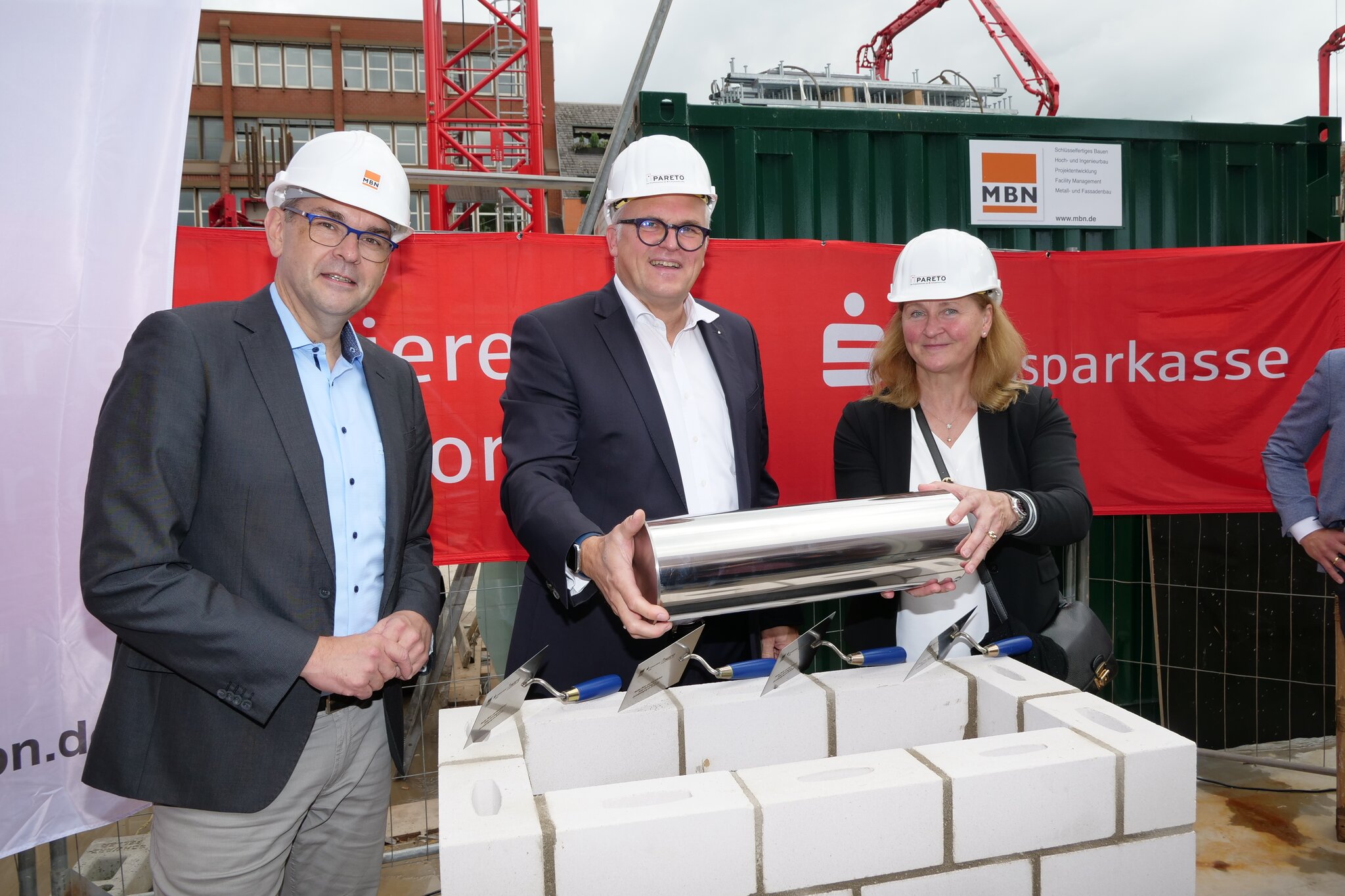 Grundsteinlegung für das Kaiser Carré: Kaiser Carré: „Zeitkapsel“ im ...