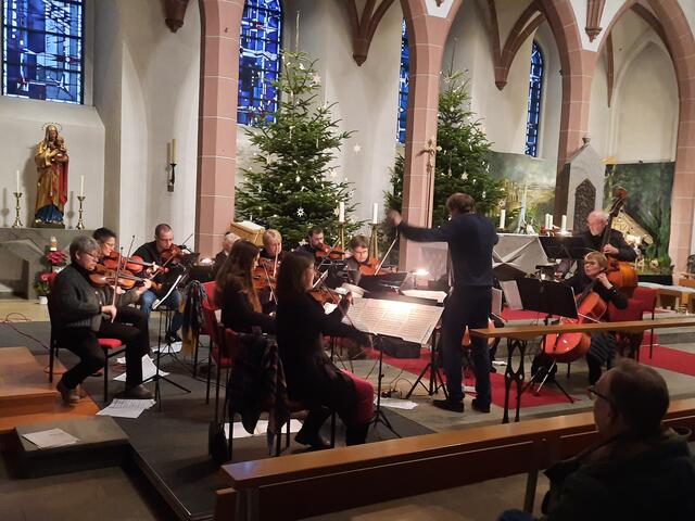 Das WKT-Kammerorchester präsentierte ein beeindruckendes Konzert.                        | Foto: Walter Köster