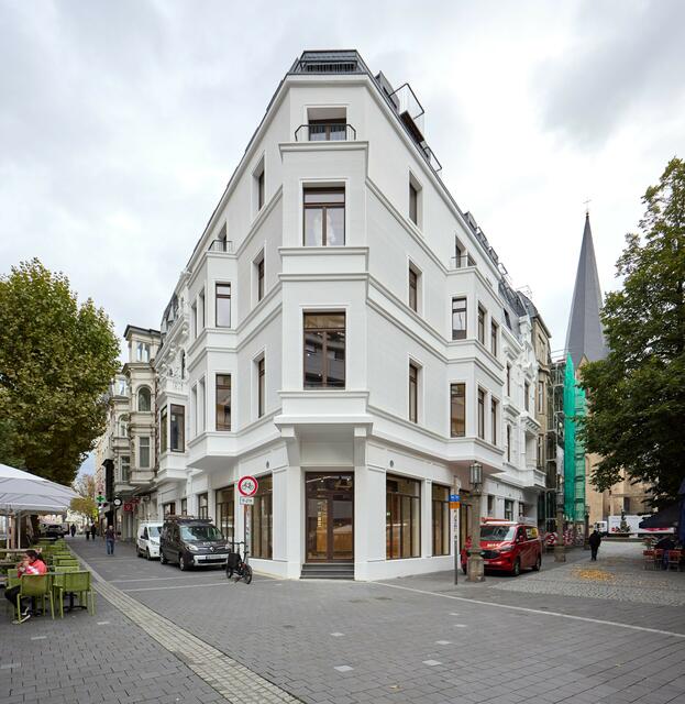 Das P26 von außen.  | Foto: Volker Lannert / Uni Bonn