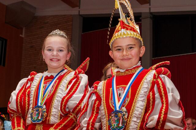 Prinzessin Zofia I. & Prinz Samuel I. wurden als 64. Kinderprinzenpaar von Söven proklamiert. | Foto: Heimermann