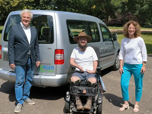 Fahrzeugspende: Mehr Mobilität für Menschen mit Handicap - Hürth