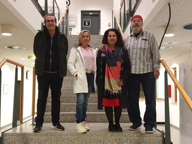 Der neue Fraktionsvorstand der LINKE im Kreistag: (v.l.) Stefan Söhngen, Liobar Mélon, Annetta Ristow und Hans-Peter Schenk.  | Foto: Die Linke im Kreistag Rhein-Erft