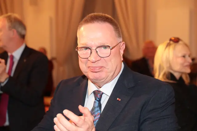 Christoph Schada von Borzyskowski an seinem Ehrenabend. | Foto: we