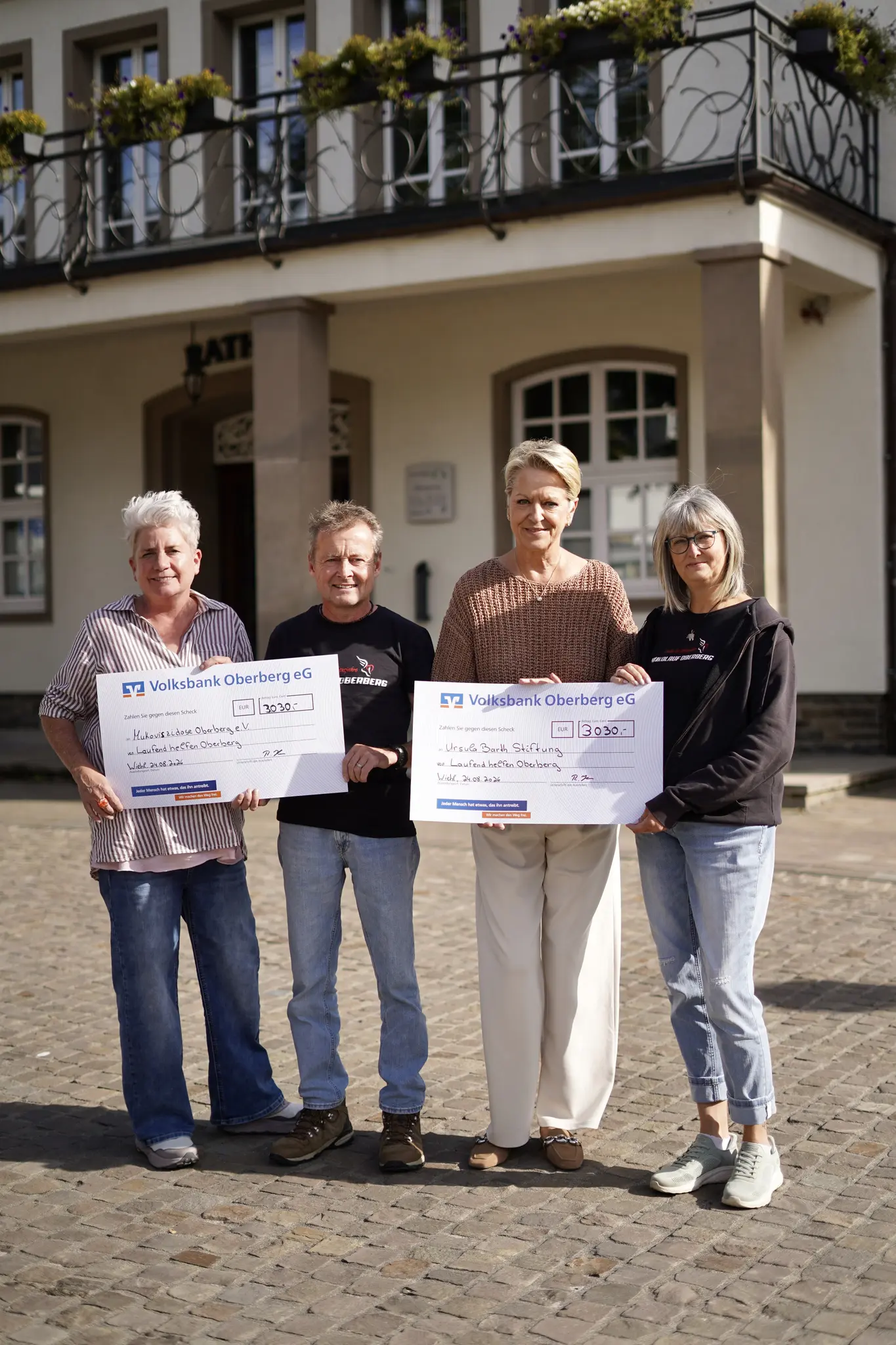 Laufend Helfen Oberberg raises €6,060 in Spring-Cycling event