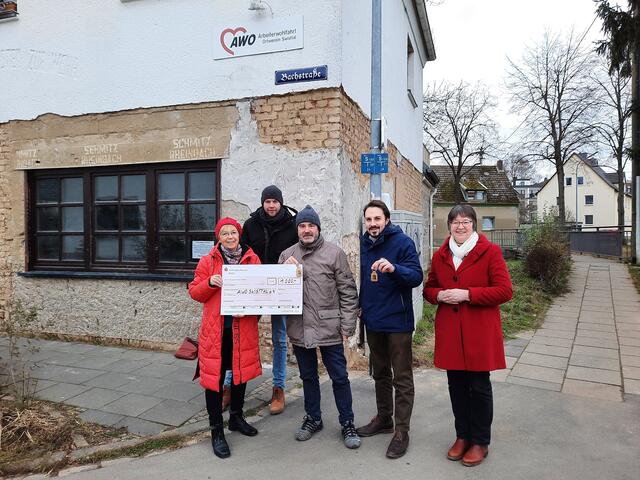 Maria Gleißner, Tobias Leuning, Jens Babiak, Matthias Großgarten und Gisela Hein.  | Foto: Großgarten