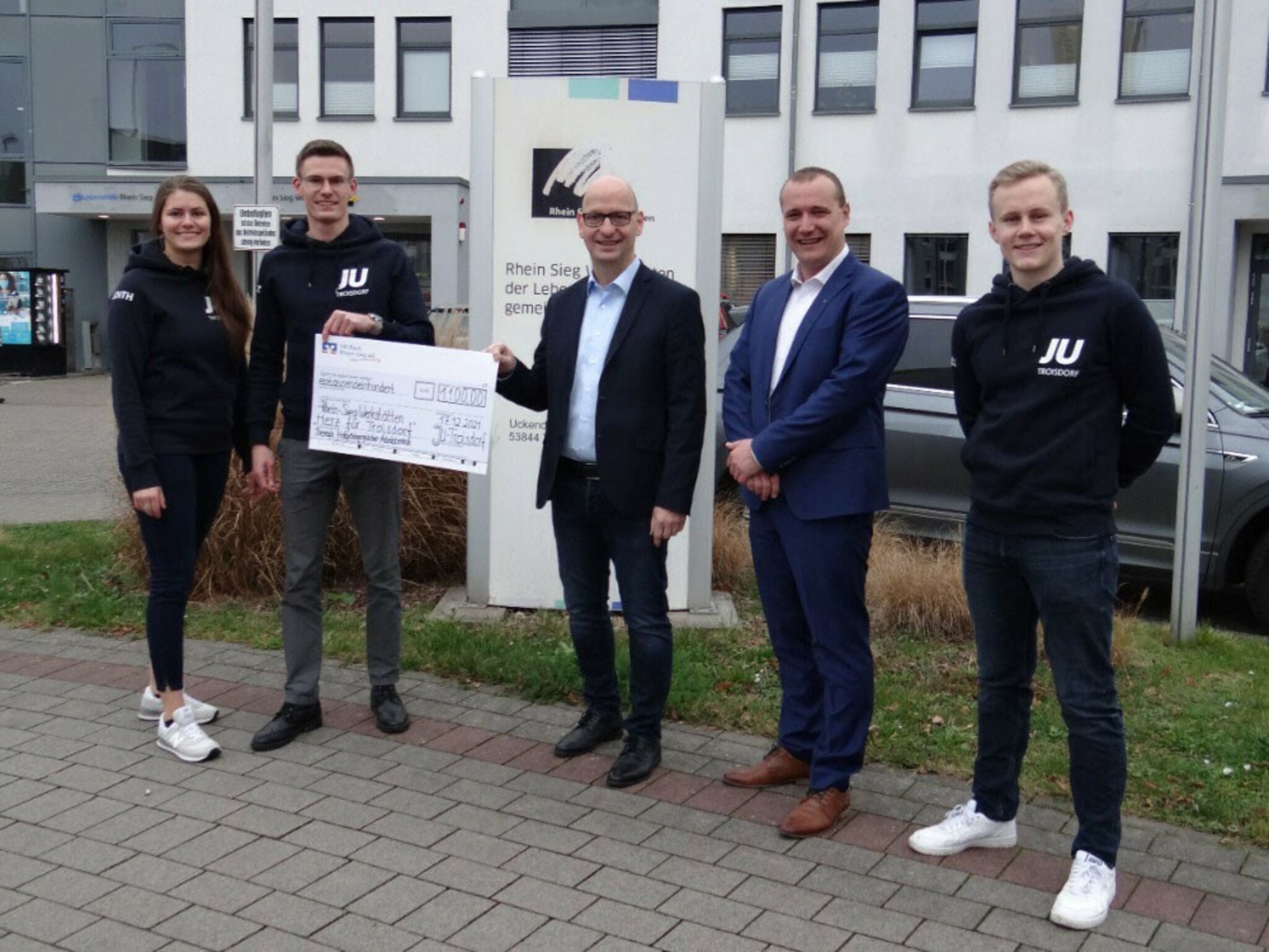 Rhein Sieg Werkstätten erhalten 1.000 Euro Junge Union verleiht „Herz