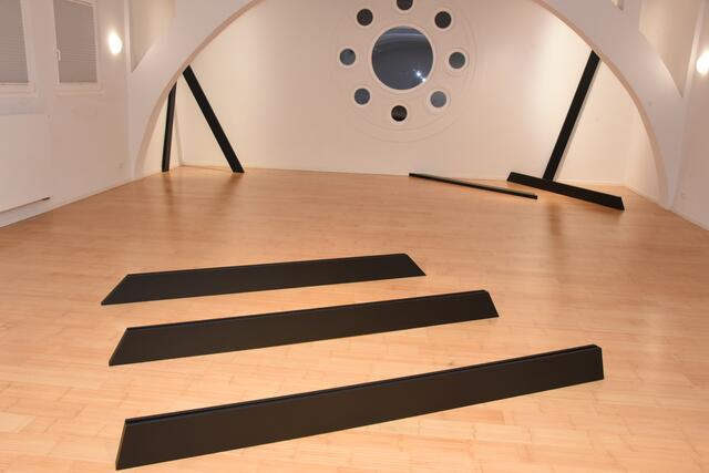 Diesmal geht es im Kunstraum Villa Friede um konstruktive Kunst.  | Foto: AS