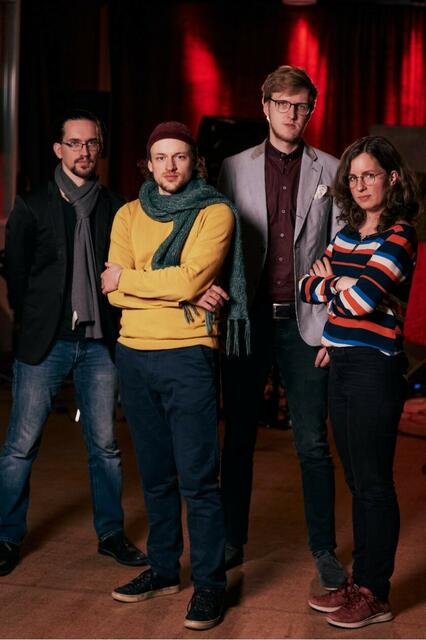 Die Formation hat sich ganz dem aufwendigen, elaborierten Sound verschrieben, den Gottwald in seinen Stücken kreiert. 			 | Foto: Fabian Siepen