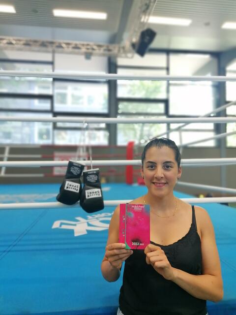Dilar Kisikyol, ist Frauen- und Inklusionsbeauftragte im Hamburger Boxverband. In diesm Jahr unterstützt sie den Mädchenmerker in Leverkusen.  | Foto: Dilar Kisikyol