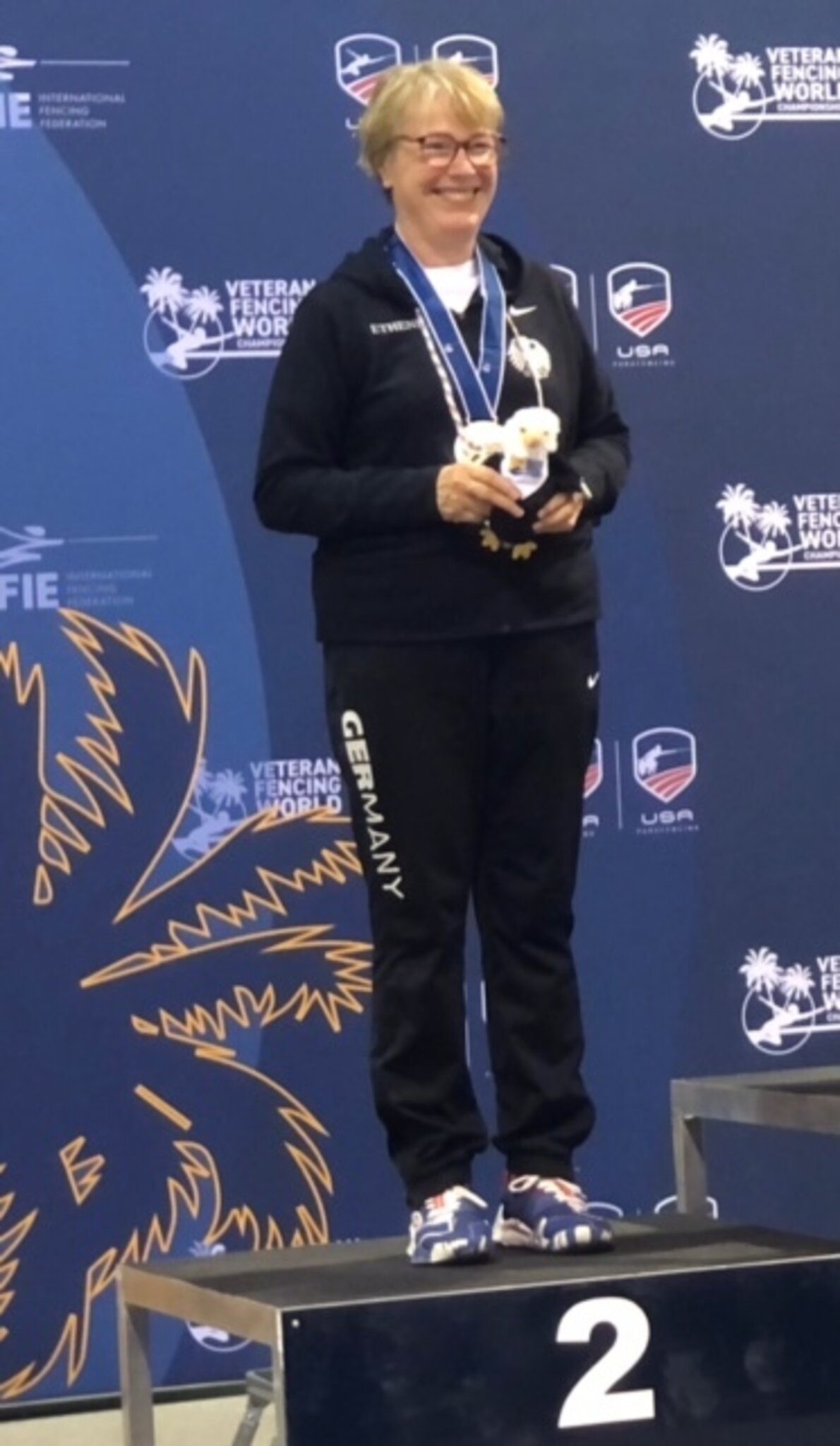 Eine der Erfolgreichsten in Daytona Beach Gold, Silber und Bronze für