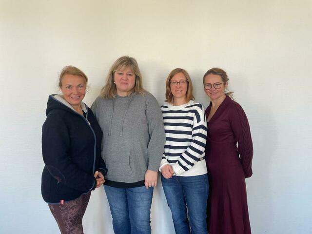 Ein Teil des neuen aktuellen Vorstandes (von links): Doris Schuster-Weber, Birgit Maaß, Miriam Lüdtke-Handjery und die erste Vorsitzenden Tatjana Busch.  | Foto: Doris Schuster-Weber
