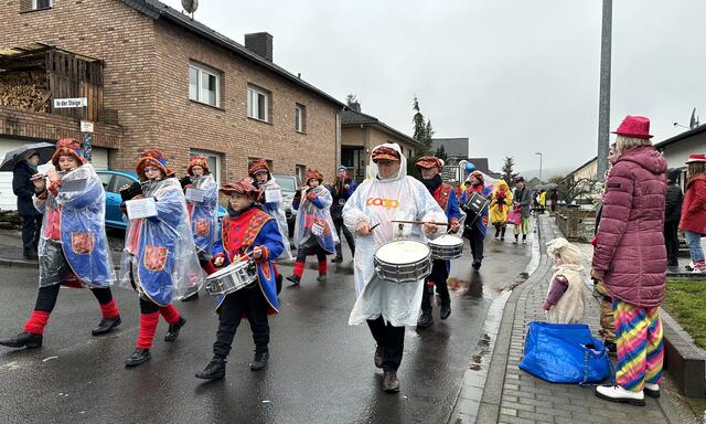 Auch der „Tambourcorps Kommern“ war Teil des Spektakels. | Foto: Henri Grüger/pp/Agentur ProfiPress