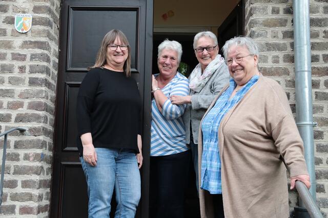 Die AWO-Vorstandsdamen vrnl. Barbara Naß, Q Muszynski, Brigitte Klein und Sylvia Schmidt. | Foto: we