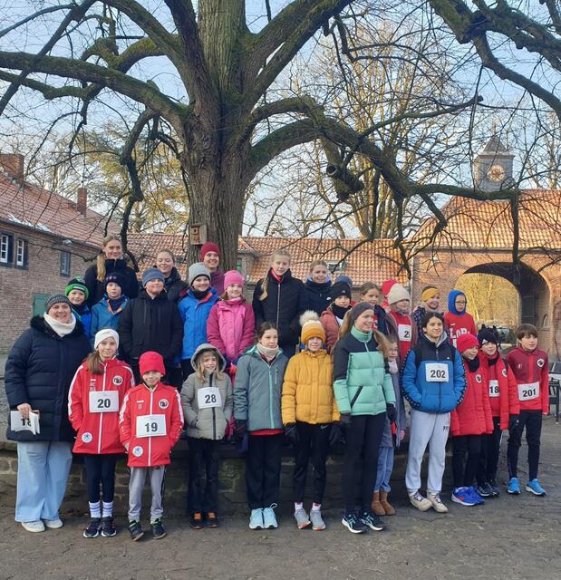 So groß war die Gruppe beim ersten Lauf.  | Foto: LüRa