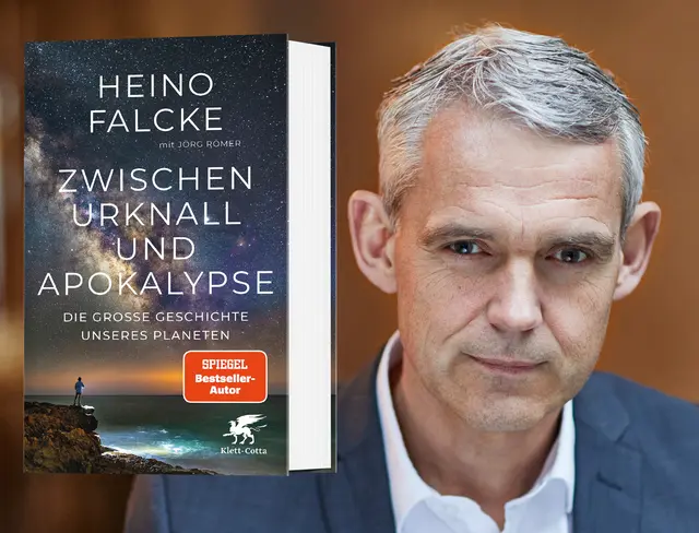 Professor Dr. Heino Falcke, Astrophysiker und Bestseller-Autor aus Frechen, präsentiert Mitte September sein neues Buch „Zwischen Urknall und Apokalypse - die große Geschichte unseres Planeten“.  | Foto: Verlag Klett-Cotta