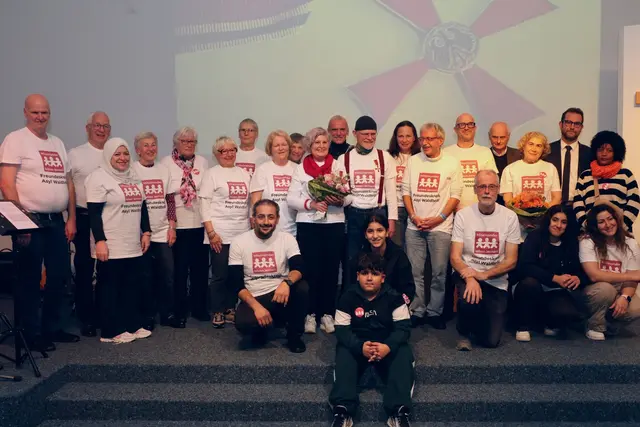 Margrit und Dieter Brüser wurden für ihr ehrenamtliches Engagemnent mit dem Bundesverdienstkreuz am Bande geehrt.  | Foto: Michael Kupper