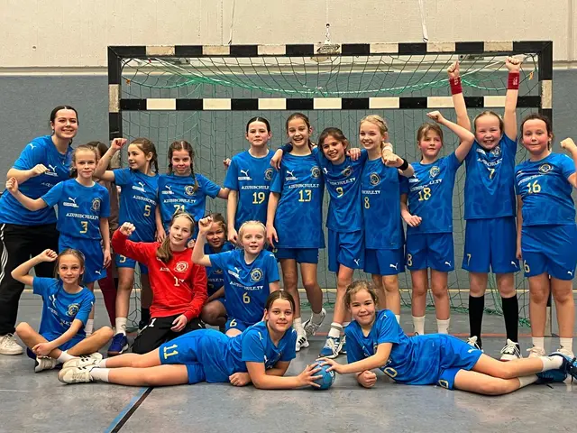 Die E-Jugend des SSV Nümbrecht Handball beim Turnier in Marienheide  | Foto: SSV Nümbrecht