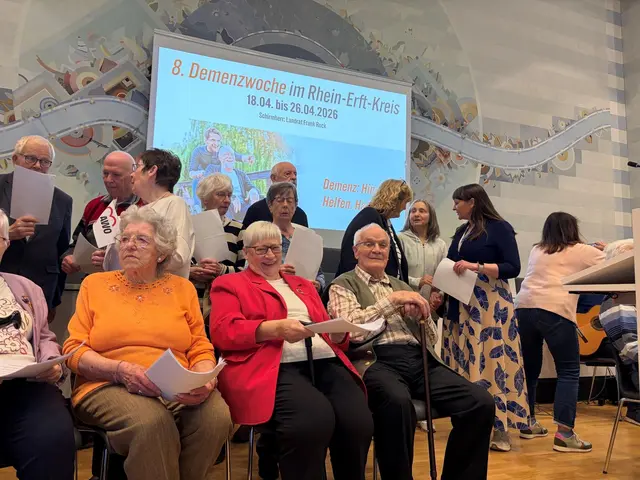 Ein Auftritt des Demenzchors der AWO Stommeln begleitete die Auftaktveranstaltung der Demenzwoche 2026 im Kreishaus Bergheim.  | Foto: AWO RV