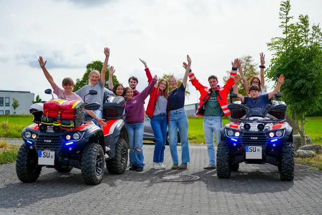 Erste-Hilfe, Rettungsdienst & Co lernten Jugendliche bei der Ferienaktion der Johanniter-Jugend Much kennen.  | Foto: JUH/René Dankert