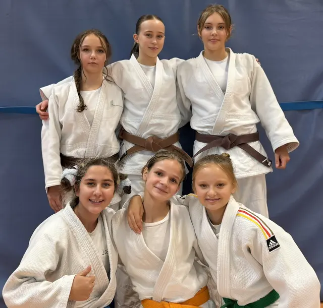 Die weibliche U16 des Brühler Turnvereins stellte sich trotz personeller Engpässe dem zweiten Kampftag der Jugendliga und zeigte großen Einsatz auf der Matte. | Foto: David Metzger
