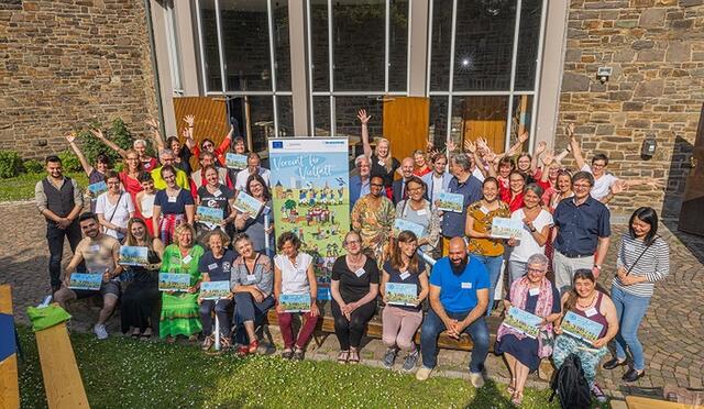 Das sind sie, die Garanten für den Erfolg von „Vereint für Vielfalt“.  | Foto: Andrea Hillebrand