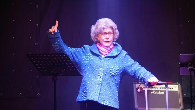 Grandioses Debut: Regina Frey als „Elfriede“. | Foto: Veranstalter
