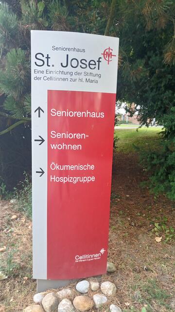 Die Räume der Ökumenischen Hospizgruppe e.V. finden Sie im Untergeschoß des Seniorenhauses St. Josef.  | Foto: privat