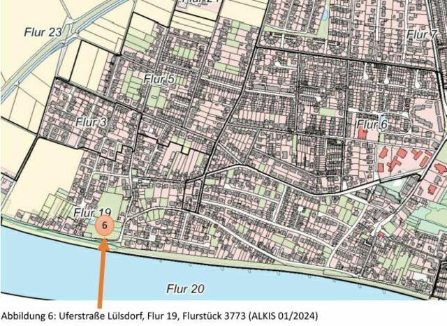 Die Herstellungkosten für den Bau einer Flüchtlingsunterkunft in der Uferstraße werden nun ermittelt. | Foto: Stadt