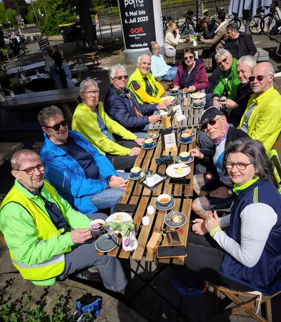 Verdiente Pause bei der Radtour.  | Foto: Böhm