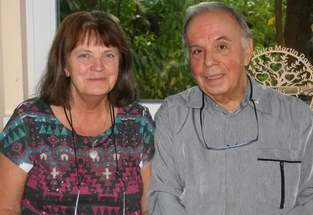 Kristina und Engelbert Krips verwirklichen mit einer Herberge für Pilger am Jakobsweg in Spanien den Lebenstraum ihre Sohnes Dawid. | Foto: Röhrig