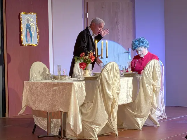 Ein Stilvolles „dinner fo one“ gab´s auch.  | Foto: fes