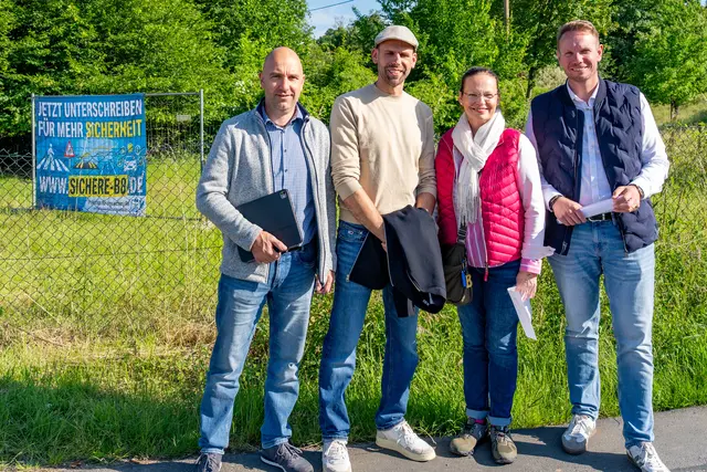 Jochen Breuer, Max Heller, Annette Lipinski und Sebastian Schiefer (v.li.). | Foto: Heimermann