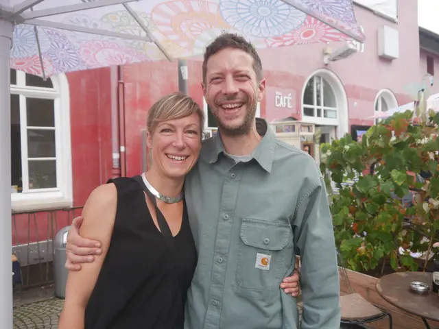 Partner im Leben und im Beruf, Projektleiterin Anna Mauersberger und Quartiersmanager Anselm Maria Sellen. | Foto: Schmidt