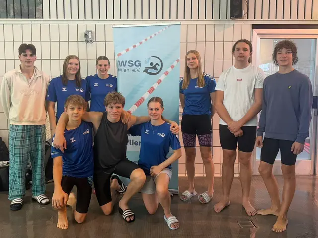 Die Schwimmerinnen und Schwimmer der WSG Wiehl traten bei den Mittelrhein-Kurzbahnmeisterschaften in Bonn an. | Foto: Daniela Hammer