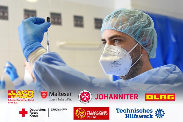 Die Impfung geht schnell und schützt gut. | Foto: DRK