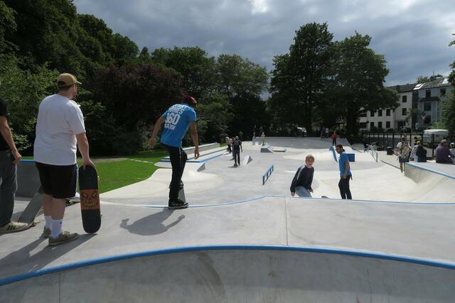 Bald auch in Sülz: Skateparks, wie hier in Höhenberg, sind beliebte Treffpunkte für Jugendliche.