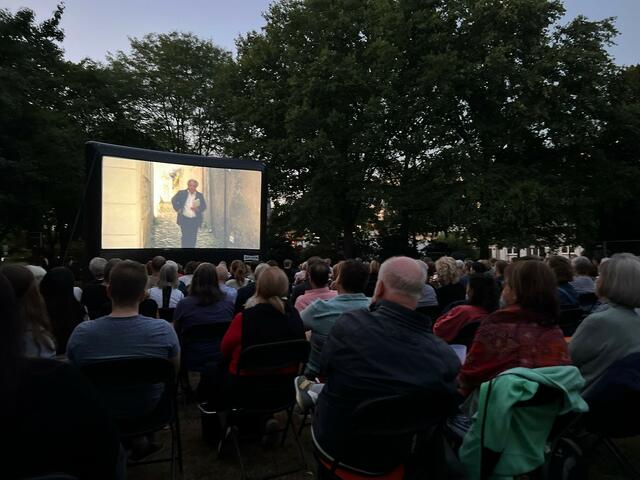 Zwei ausverkaufte FilmVorführungen Kino im Park war erfolgreich