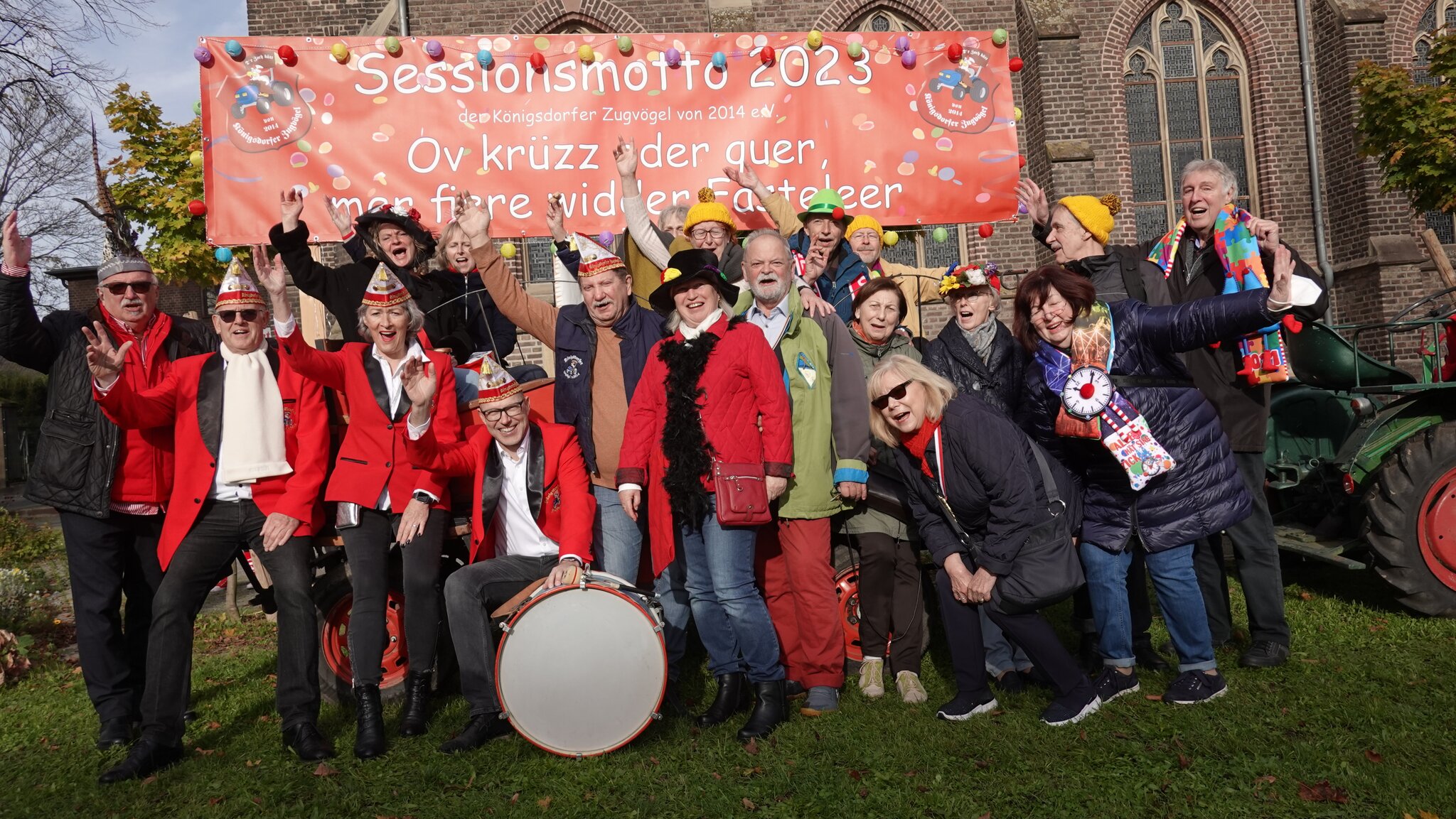 Sessionseröffnung Zugvögel: Königsdorf feiert kreuz und quer - Frechen