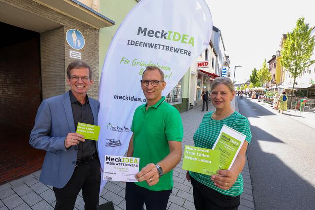 Gute Ideen sind gefragt: Auch die neue Initiative „MeckIDEA“ wurde beim Altstadtfest vorgestellt.  | Foto: prl