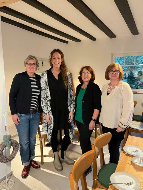 Zufriedene Gesichter des Organisationsteams:  (v.l.) Birgitt van Megeren, Laura Meyer, Ingrid Kloß und Sandra Schmitz. 			 | Foto: Kreis Euskirchen