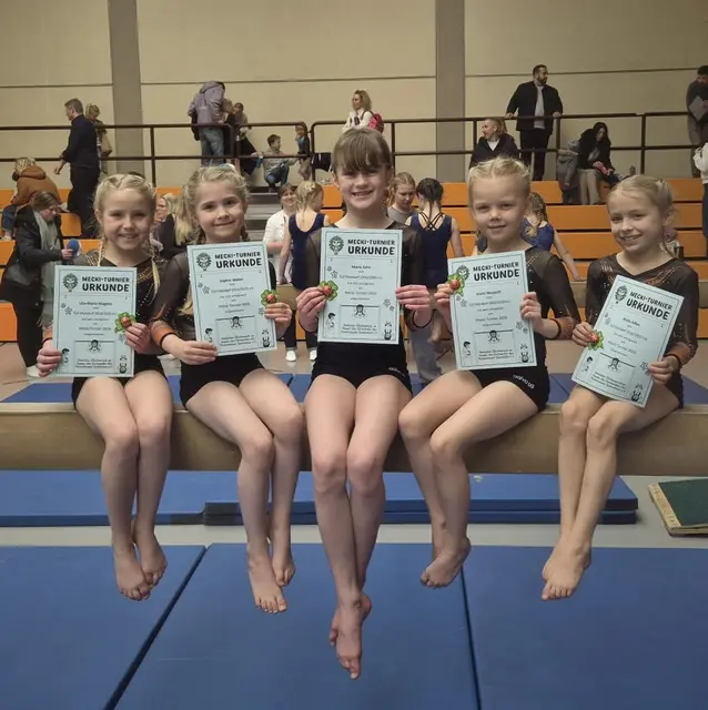Diana Bongardt, Sophie Weber, Maila Alfter, Lilia Maria Magiera und Marie Zehn.  | Foto: TuS