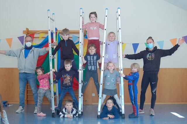 Eine abwechslungsreiche Zirkuswoche erlebten die Kinder der KiTa Pauluskirche.