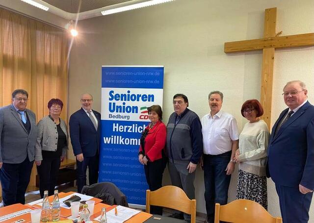 Die Senioren Union Bedburg hat kürzlich einen neuen Vorstand gewählt. | Foto: Senioren Union Bedburg