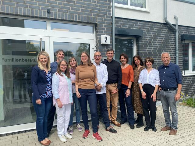 Das Team der Erziehungsberatungsstelle. | Foto: Stadt Sankt Augustin