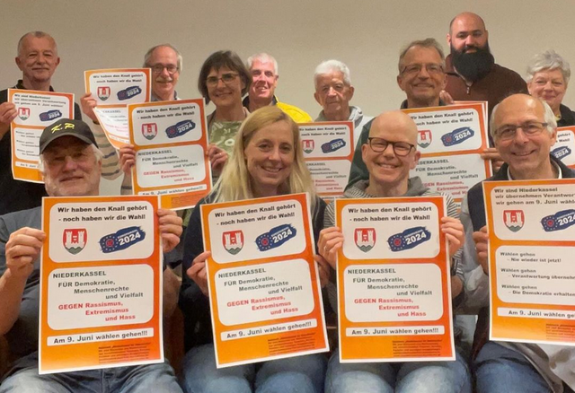 „Gesichter zeigen“ heißt die Kampagne zur Europawahl.  | Foto: AK