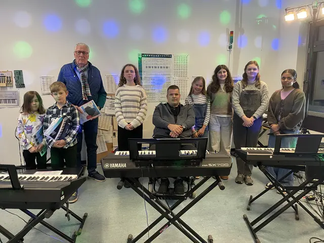 Die Keyboardklasse der Musikschule.  | Foto: Musikschule