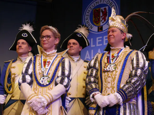 Genossen den Empfang auf der Bühne und ihre Proklamation: Prinzessin Anne II. und Prinz Tobias I. | Foto: Gast